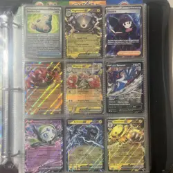 Pokemon Binder Card Collection 250 lot vintage/new Mix Destined pokeballs ex's - Image 1