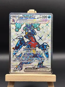 Pokemon Garchomp EX Holo Ultra Rare TCG Card Paradox Rift 219/182 - Image 1