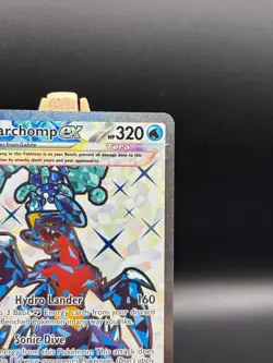 Pokemon Garchomp EX Holo Ultra Rare TCG Card Paradox Rift 219/182 - Image 4