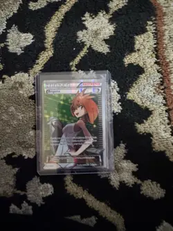 Pokemon TCG Brigette Holo Full Art Ultra Rare Trainer Card Breakthrough 161/162 - Image 1