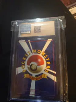 Pokemon 1996 Japanese Base Set Starmie CGC 9 Mint Pocket Monsters 121 - Image 2