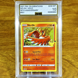 Pokemon Celebrations Classic Collection Ho-Oh 001/025 AGS Gem-MT 10 Holo 2021 - Image 1