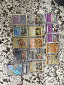 Pokemon TCG mixed Lot with Charizard VSTAR & celebrations Pikachu ￼ - Image 1