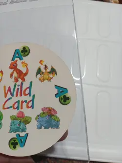 1999 Pokemon Rummy Venusaur & Charizard Evolutions Wild Ace Of Clubs RARE - Image 2