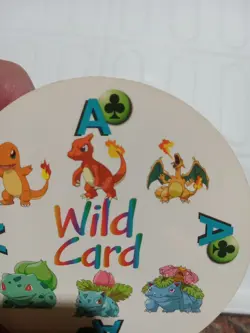 1999 Pokemon Rummy Venusaur & Charizard Evolutions Wild Ace Of Clubs RARE - Image 5