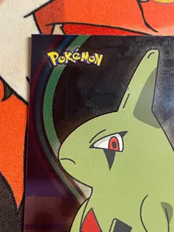 2001 Topps Pokemon Johto League Champions Holo Foil #246 Larvitar - Image 2