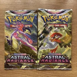 2x Pokemon TCG Astral Radiance Booster Packs English New & Factory Sealed - Image 1
