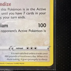 Snorlax 131/185 Vivid Voltage 2020 Pokemon Card Holo Rare NM-Mint #124 - Image 5