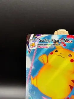 Surfing Pikachu VMAX 009/025 Celebrations Ultra Rare Holo Pokemon Card NM 009 - Image 3
