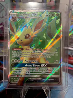Pokemon TCG Leafeon EX Full Art Holo Ultra Rare Card XY Generations 139/156 - Image 1