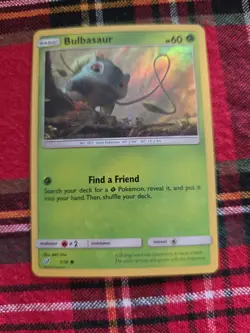 Pokemon Bulbasaur 1/18 Detective Pikachu Holo 2019 LP - Image 1