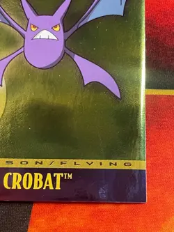 2001 Topps Pokemon Johto League Champions Holo Foil #169 Crobat - Image 5
