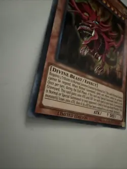 Slifer the Sky Dragon Ultra Rare Legendary Decks II LDK2-ENS01 NM/LP - Image 2