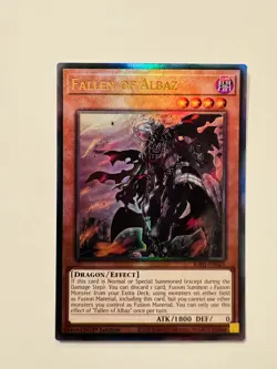 Yu-Gi-Oh! • Fallen of Albaz • RA01-EN021 • Prismatic Ultimate Rare (1Ed) • MINT - Image 1