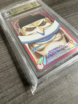 One Piece Card BGS 9.5 Gem Mint Edward.Newgate Paramount War 2023 OP02-001 - Image 3