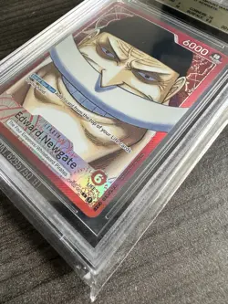One Piece Card BGS 9.5 Gem Mint Edward.Newgate Paramount War 2023 OP02-001 - Image 5
