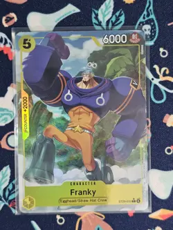 Franky ST29-010 Alt Art Starter Deck Promo One Piece Card English Egghead - Image 1