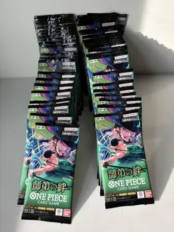 ONE PIECE OP-12 Japanese Factory Sealed Booster Packs - Lot of 5 - Image 1