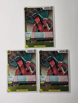 One Piece TCG Cards - (Playset) - X3 OP09-107 - Nico Robin - Rare - Eng - Image 1