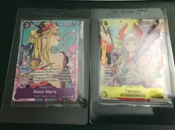 O-Nami, Black Maria & Yamato (Illustration Box Vol.1) One Piece Promotion Cards - Image 5
