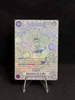 One Piece Card Game Monkey.D.Luffy OP05-119 SP SEC Silver English 🔥 - Image 1