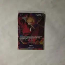 One Piece Sanji OP09-065 SR Alt Art Foil Emperors in the New World English Mint - Image 1