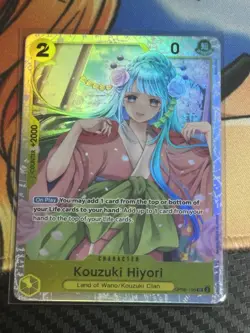 One Piece Wings Of The Captain Op06-106 SR Kouzuki Hiyori Super Rare X1 - Image 1