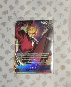 One Piece Sanji OP09-065 SR Alt Art Foil Emperors in the New World English - Image 1