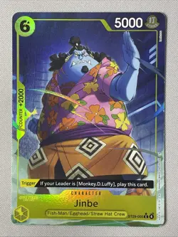 One Piece - Egghead Starter Deck ST29-005 - Jinbe - Promo Alt Art - Image 1