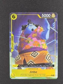 One Piece Jinbe ST29-005 Full Art Foil - Starter Deck 29 Egghead English - Image 1