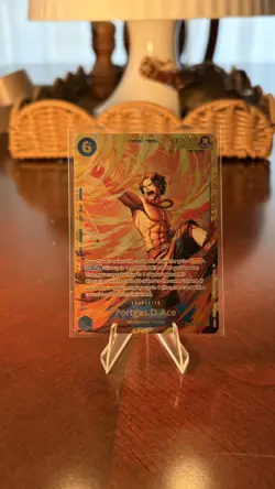 One Piece CCG - Portgas.D.Ace Alt Art OP13-119 SEC - Carrying on His Will - Eng - Image 1
