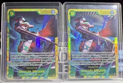 One Piece OP14-119 Dracule Mihawk SEC - Foil Holo English NM/M - Image 1