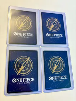 4x (Playset) Nami OP01-016 R Three Captains Rare Alt Art One Piece Card Game MP - Image 2