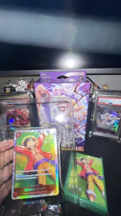 One Piece TCG Starter Deck EX: Gear 5 (ST21) Deck & Sleeves. No Pack/ No Leader - Image 1