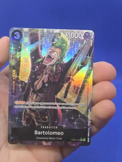 One Piece Premium Booster PRB-01 Bartolomeo OP04-089 Alternate Alt Art NM - Image 2