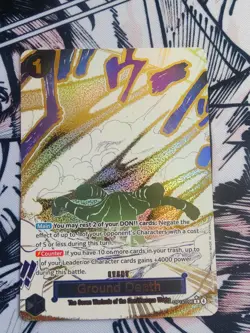 One Piece Op14-096* Ground Death Manga Event* ALT ART* - Image 1