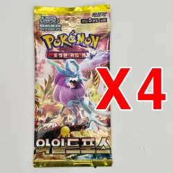 8 Packs Pokemon TCG Cards Temporal Forces Booster Wild Force&Cyber Judge Korean - Image 2