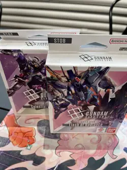 Gundam Card Game: Starter Deck ST07 & ST08 New Factory Sealed - Image 5