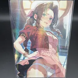 Aerith Gainsborough Anime Waifu Card Doujin ACG Goddess Holo - Image 1