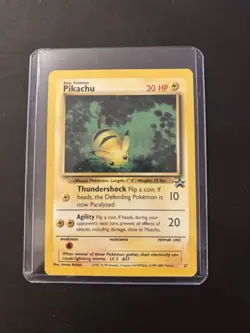 Pokemon Pikachu Sv: Scarlet & Violet Promo Card 027 Holo Promo 60 HP English - Image 1