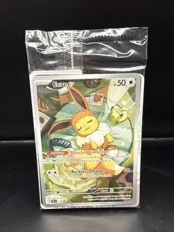 Pokemon TCG Eevee 173 Holo Promo Prismatic Evolutions Sealed Card A - Image 1