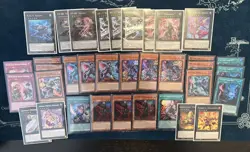 K9 Deck Core Noroi Izuna Lupis Extra Deck & More Yugioh 35 Cards JUSH DOOD - Image 1
