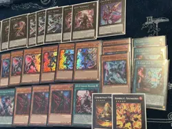 K9 Deck Core Noroi Izuna Lupis Extra Deck & More Yugioh 35 Cards JUSH DOOD - Image 2