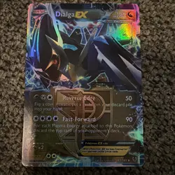 Pokemon Dialga EX Ultra Rare Holo Plasma Blast 65/101 180HP Card - Image 4