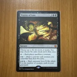 Season Of Loss - N/M - Bloomburrow - MTG Magic The Gathering Card - Image 1