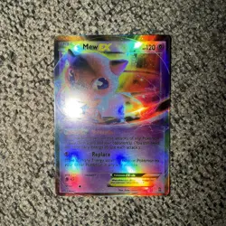 Pokemon Mew EX Dragons Exalted Holo Card 46/124 NM Condition - Image 1