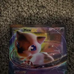 Pokemon Mew EX Dragons Exalted Holo Card 46/124 NM Condition - Image 2