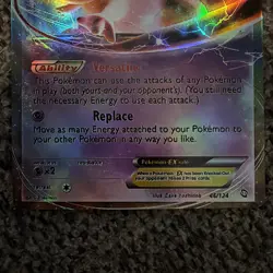 Pokemon Mew EX Dragons Exalted Holo Card 46/124 NM Condition - Image 3