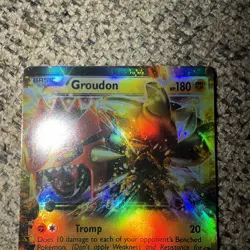 Pokemon Groudon EX Holo Card Dark Explorers 54/108 - Image 2