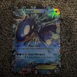 Pokemon Kyogre EX 54/160 XY Primal Clash Ultra Rare Holo Basic Water Card - Image 4